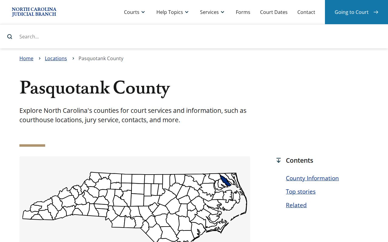 Pasquotank County court schedule official courts home reference